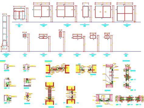 Detalles Ventanas En Autocad Descargar Cad Gratis Kb Bibliocad