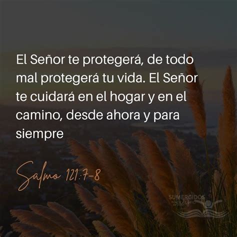 Sumergidos En La Palabra De Dios El Se Or Siempre Te Protege