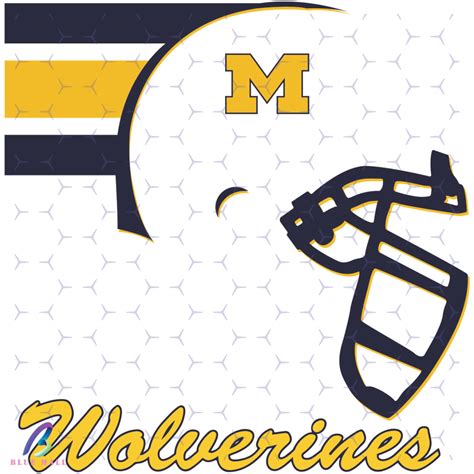 Michigan Wolverines Helmet Svg Sport Svg Helmet Svg Inspire Uplift