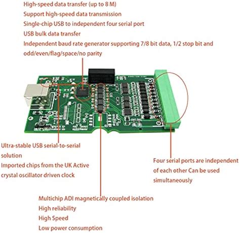 Opto Isolated Rs232 To Rs485 Rs422 Converter With Wiring 40 Off