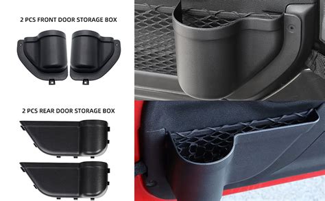 Amazon ETL INDUSTRIES 4PCS Front Rear Door Storage Pockets Door