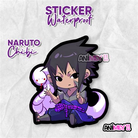 Jual Stiker Naruto Chibi Sticker Anime Waterproof Shopee Indonesia