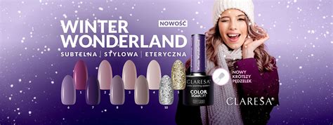 Claresa Lakier Hybrydowy WINTER WONDERLAND 7 5 G Maniura Pl