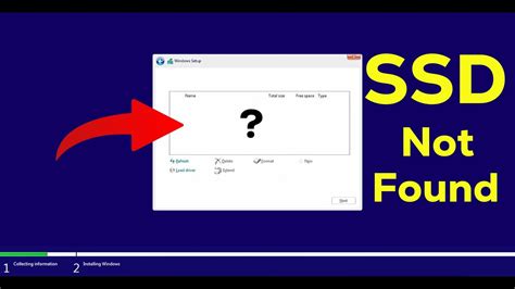 How To Fix SSD Not Detected While Installing Windows 10 11 YouTube