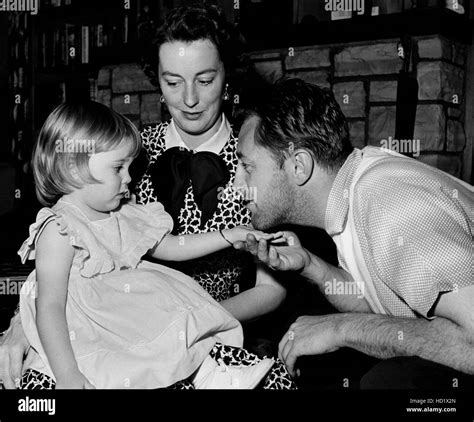 Petrine Mitchum Dorothy Mitchum And Robert Mitchum During