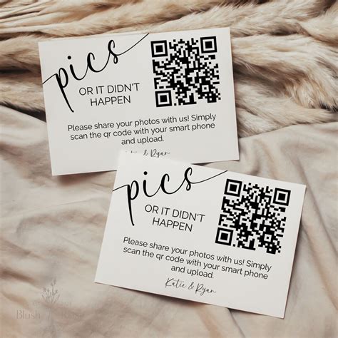 Wedding Qr Code Template Wedding Guestbook Photo Share The Love Qr Code