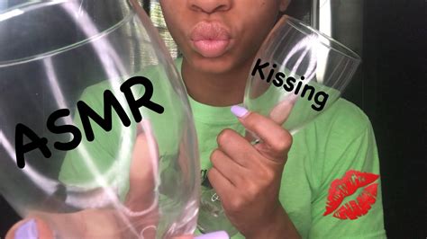 Asmr Glass Kissing Mouth Sounds Tapping Youtube