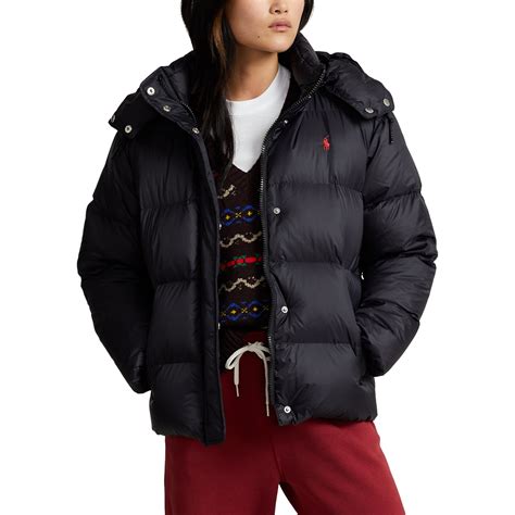 Polo Ralph Lauren Polo Puffer Coat Ld Women Polo Navy Flannels