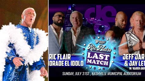 Ric Flairs Last Match Uk Start Time Matches Live Stream And More