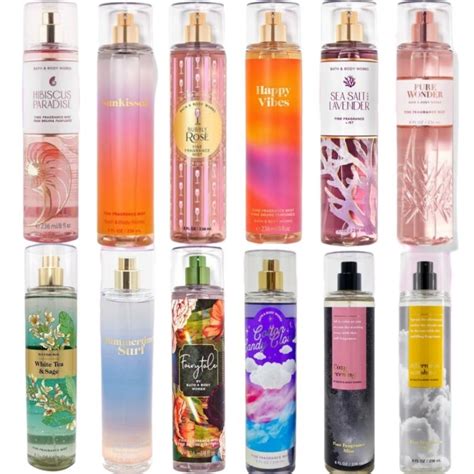 US AUTHENTIC BBW Bath Body Works Fine Fragrance Mist Shopee Philippines