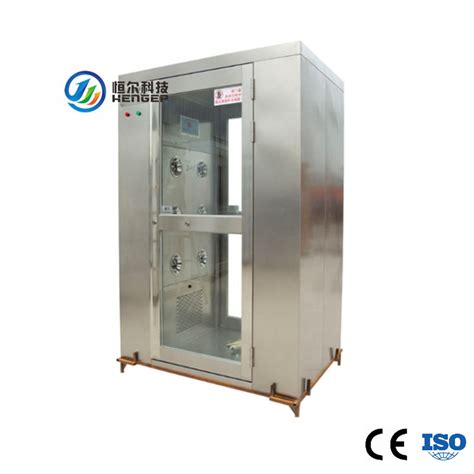 Gmp Cleanroom Stainless Steel Air Shower With Air Interlocked System