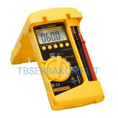 Jual Constant DMM800 Low Cost Digital Pocket Multimeter Multitester