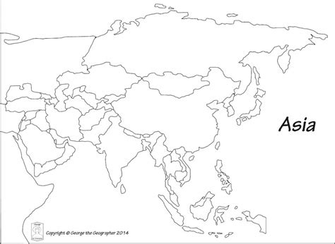 Printable Map Of Europe And Asia Printable Maps