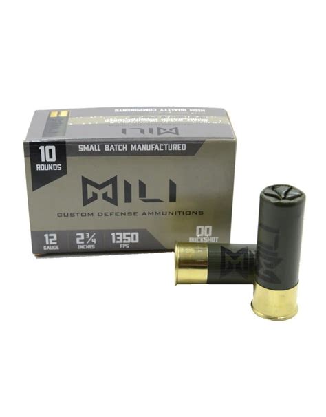 Mili Gauge Buckshot Rounds Outdoor Essentials