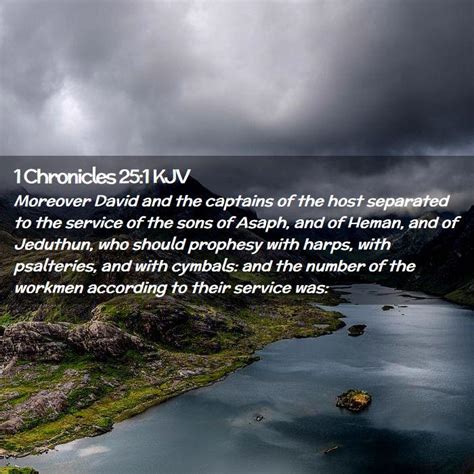 1 Chronicles 251 Kjv Bible Verse Images