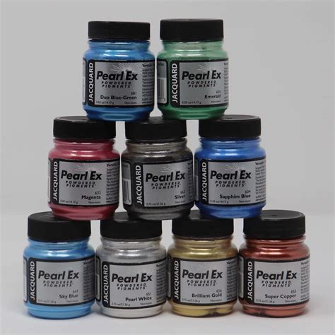 Pearl Ex Powdered Pigments, Medium (20 Colors) – RustyDesign