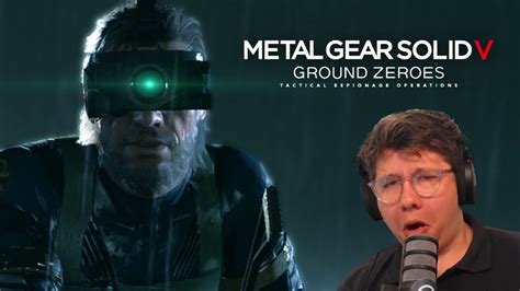 Therealgmat Plays Metal Gear Solid V Ground Zeroes Youtube