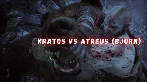 Kratos Vs Bjorn Boss Fight God Of War Ragnarok Youtube