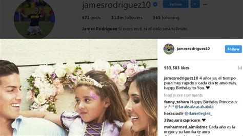 James Rodríguez y Daniela Ospina festejan el cumpleaños de su hija