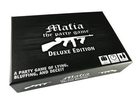 Apostrophe Games Mafia The Party Game Deluxe Edition Buy Online In