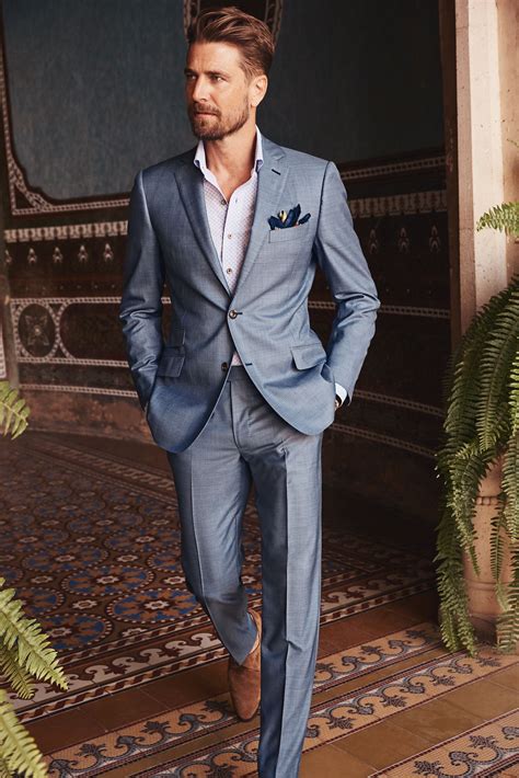 Spring Summer 16 Blue Steel Revenge Suiting Wedding Suits Men Grey