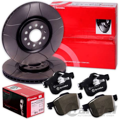 brembo MAX LINE BREMSSCHEIBEN BELÄGE VORNE VW GOLF 5 6 PASSAT AUDI A3