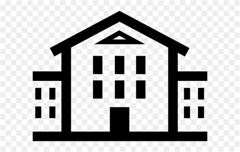 White House Clipart High School Building - Png Download (#2336835 ...