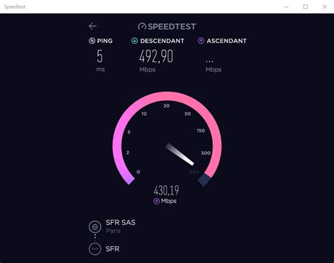 Test De Vitesse Internet Mire Adsl