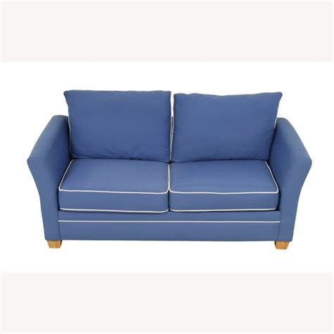 Navy Blue Sleeper Sofa - AptDeco