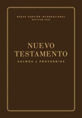 Nvi Nuevo Testamento De Bolsillo Con Salmos Y Proverbios Cafe New