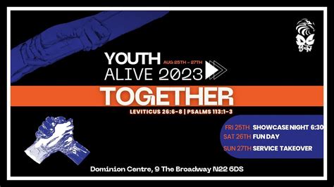 Youth Alive Dominion Centre Church Youtube