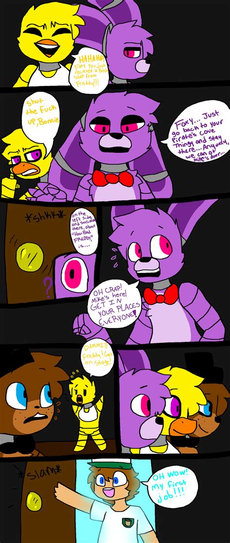 Fnaf Comix Pg 2 By Captaiin Flora On Deviantart