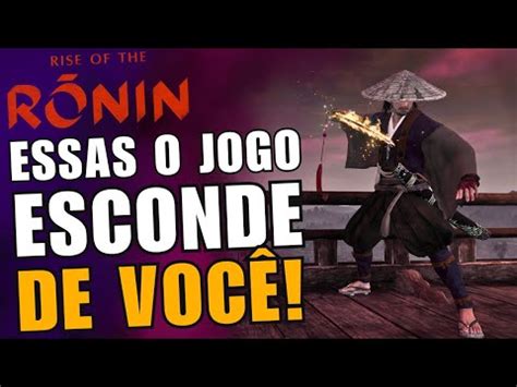 A ASCENSÃO DO RONIN BOSS SECRETOS LOCALIZAÇÃO DOS INIMIGOS ESPECIAIS