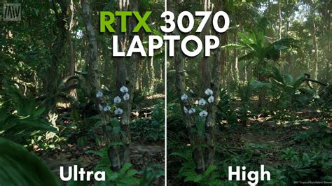 Laptop Unreal Engine Tropical Rainforest Demo Youtube