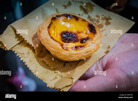 Portuguese Egg Tart Stock Photo Alamy