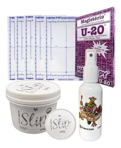 Kit Tattoo Papel Hectografico Transfer Spray Vaselina Mercadolivre