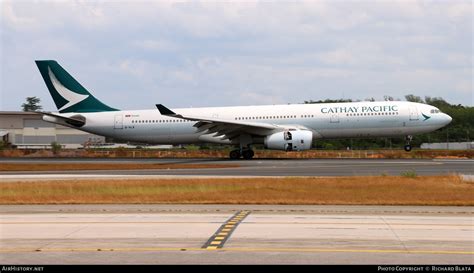 Aircraft Photo Of B HLR Airbus A330 343 Cathay Pacific Airways