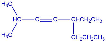 Heptyne Structural Formula