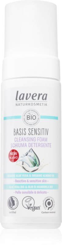 Lavera Basis Sensitiv Gentle Cleansing Foam For Sensitive Skin Notino Ie