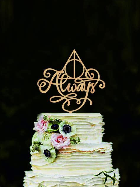 Harry Potter Wedding Cake Topper Always Cake Topper Harry