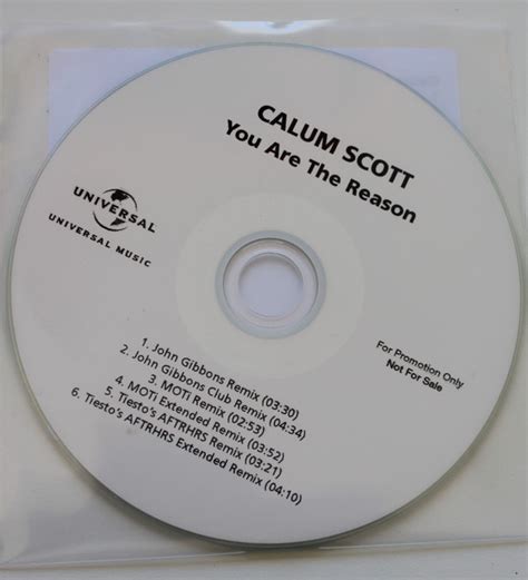 Calum Scott - You Are The Reason (2018, CDr) | Discogs