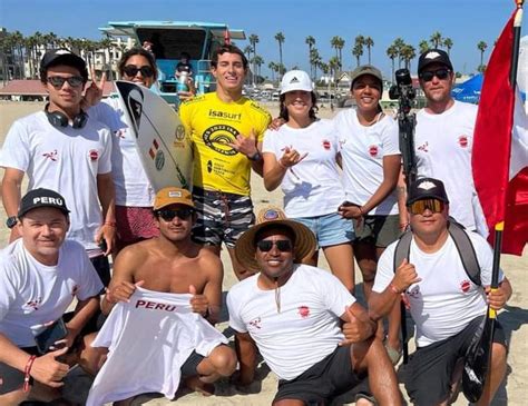 Perú Destaca En El Isa World Surfing Games 2022 En Huntington Beach