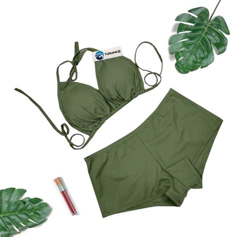 Jual Nami Greende Bikini Set Bikini Baju Renang Pakaian Pantai Shopee Indonesia