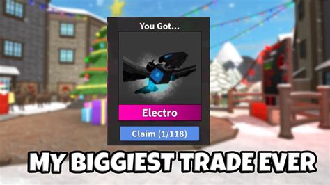 My Biggiest Trade Ever In Mm2 118 Items Youtube