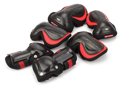 NEW 6pcs/set Inline Skating Protective Gear Sets Elbow pads Bicycle ...