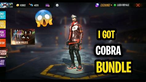 Cobra Bundle Return In Free Fire Cobra Ascension Event In Free Fire