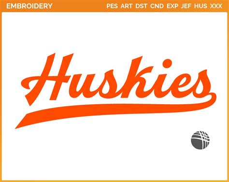 Houston Christian Huskies Wordmark Logo 2023 College Sports