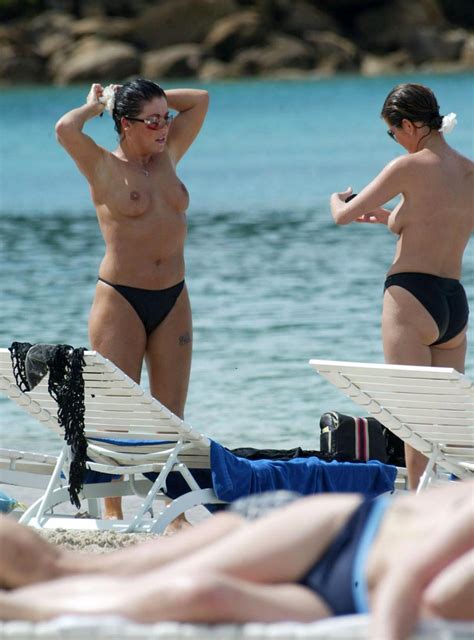 Fat Jessie Wallace Topless In The Caribbean Scandal Planet