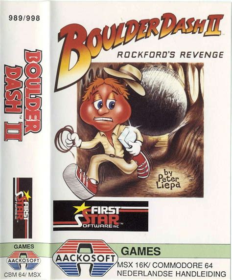 Boulder Dash History Original Game Released In 1984