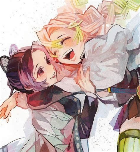 Shinobu Kocho X Mitsuri Kimetsu No Yaiba Fan Art 43489190 Fanpop